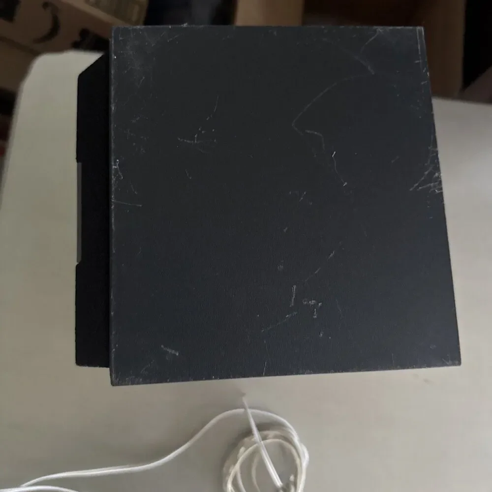Single Sony SS-MB100H Bookshelf Speaker - 100W 8 Ohm - Untested Cords Not Intact